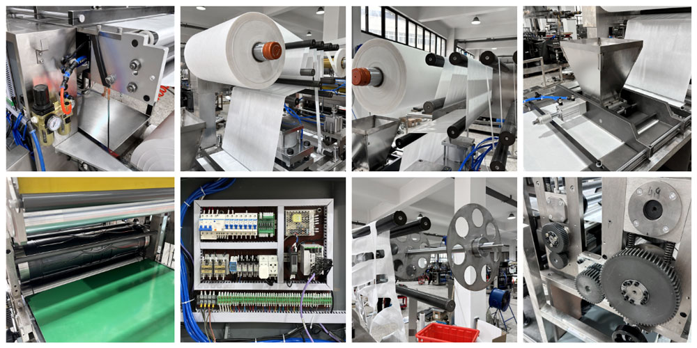 HY全自動頸貼一體成型機(jī)機(jī)械細(xì)節(jié)